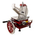 Omcan MS-IT-0300-MF Trento Volano manual meat slicer alternate view