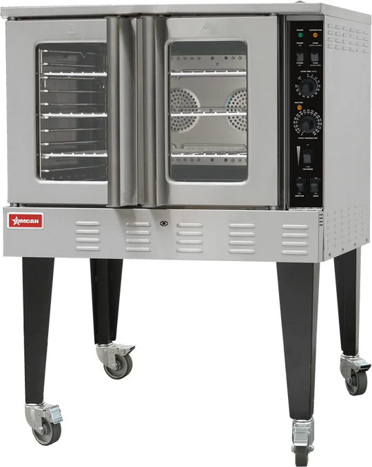 Omcan CE-CN-0001-NG convection oven alternate view