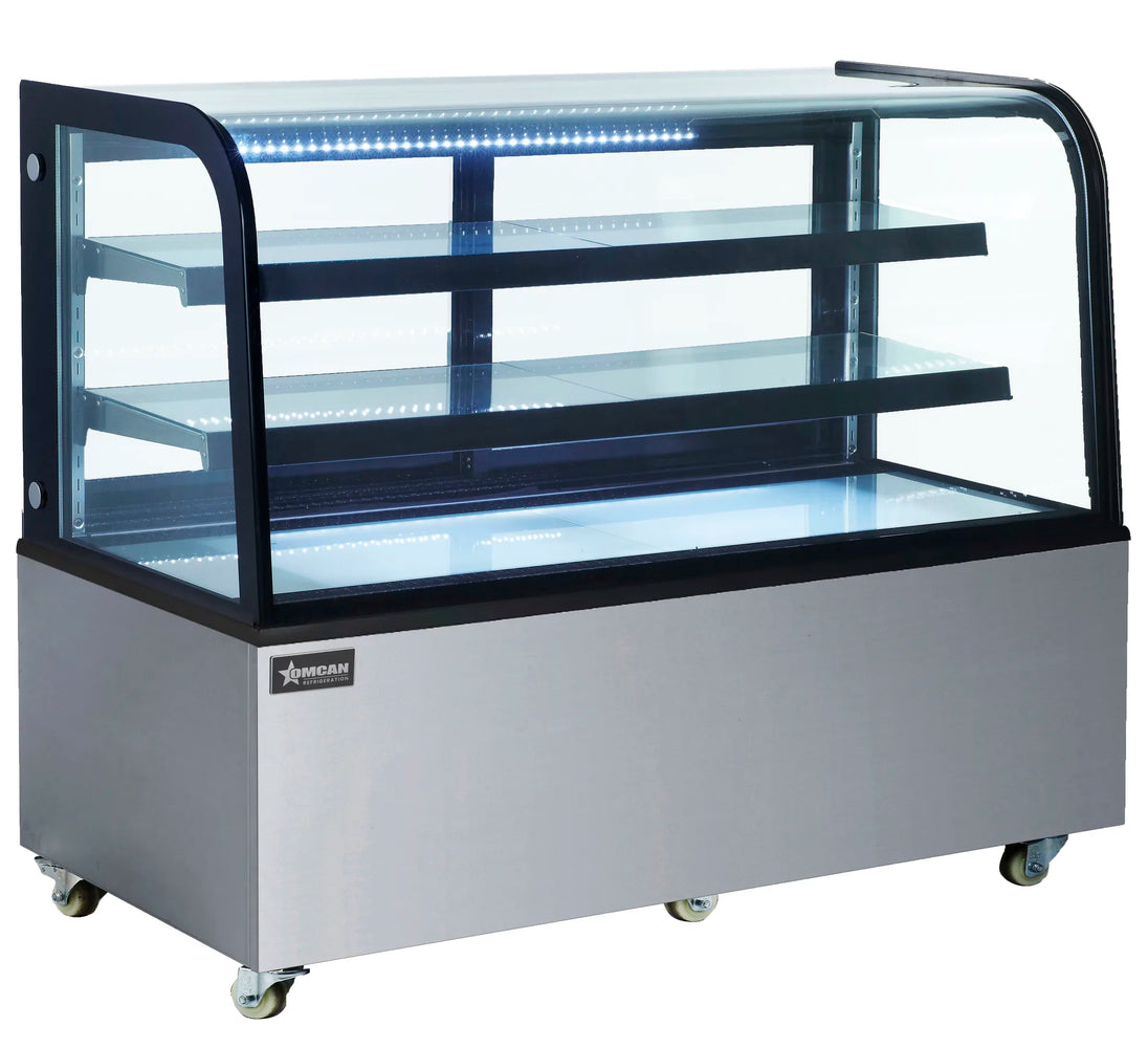 Omcan DS-CN-0470 60 inch non-refrigerated dry bakery display case