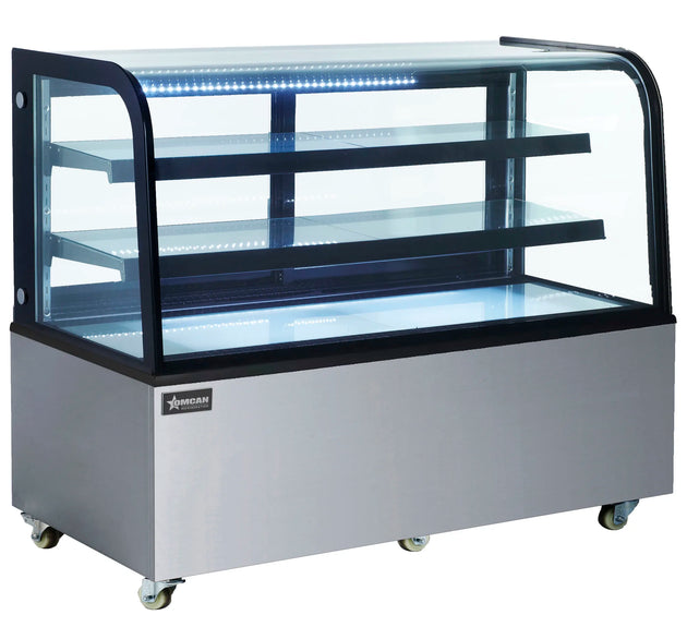 Omcan DS-CN-0470 60 inch non-refrigerated dry bakery display case
