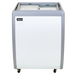 Omcan FR-CN-0160-R 26 inch ice cream display chest freezer with flat glass top