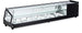 Omcan RS-CN-0084 58 inch flat glass refrigerated sushi showcase in black