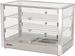 Omcan DW-CN-0115L 28 inch countertop display warmer with three shelves