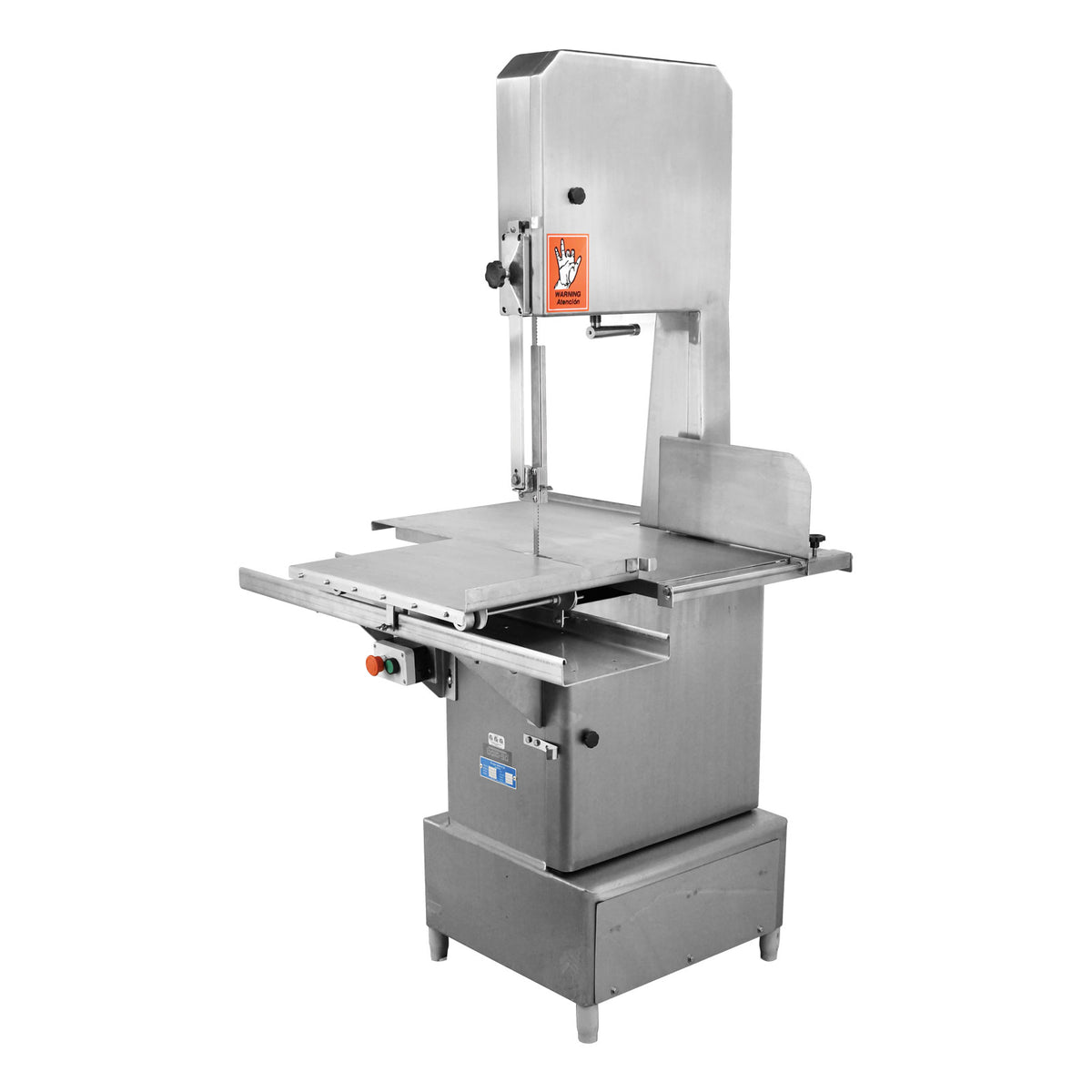 Omcan BS-VE-3200-SS stainless steel floor band saw with 126 inch blade