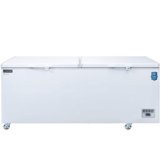 Dukers BD/BG-520 chest freezer shown at an angle