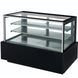 Dukers DDM60R 60 inch straight glass refrigerated cake showcase in black
