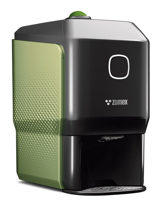 Zumex Soul Series 2 Limes Edition countertop citrus juicer in black light green
