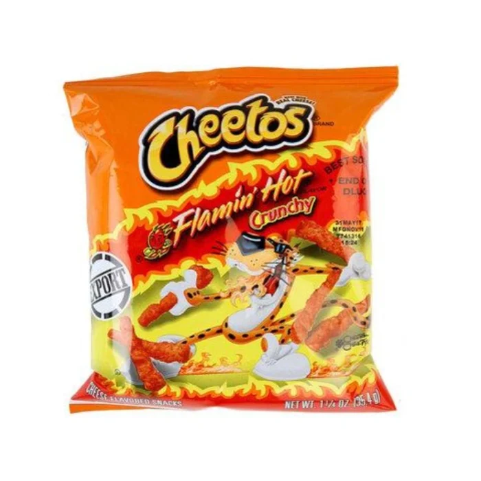 Cheetos Flamin Hot Crunchy USA 44 x 35.4g